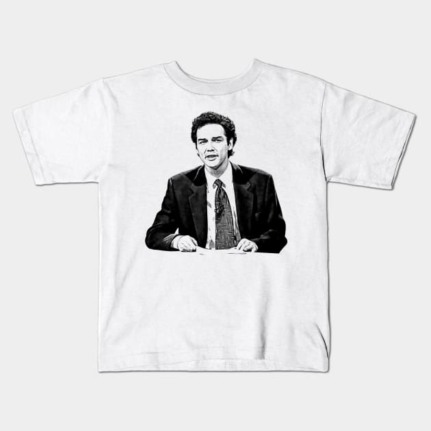 Norm Macdonald // Classic Vintage Style Kids T-Shirt by idontwannawait